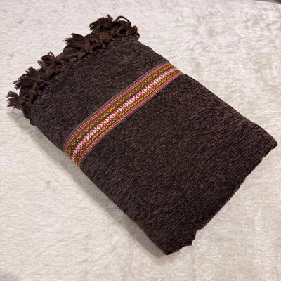 Pure Velvet Shawl For Men Traditional Dussa Shawl - vs 07