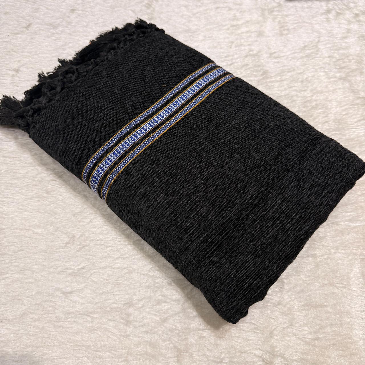 Pure Velvet Shawl For Men Traditional Dussa Shawl - vs 07