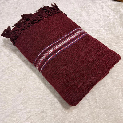 Pure Velvet Shawl For Men Traditional Dussa Shawl - vs 07